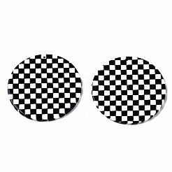 Opaque Cellulose Acetate(Resin) Pendants&nbsp;LS-X-KY-Q057-002A-A01