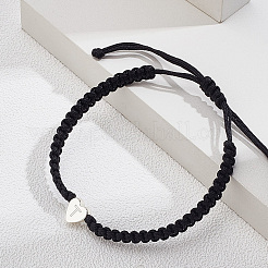 1Pc Adjustable Nylon Cord Braided Bracelets for Women Men&nbsp;BJEW-LP0001-34T-P