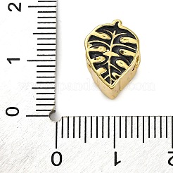 Brass Enamel European Beads&nbsp;KK-Z081-09