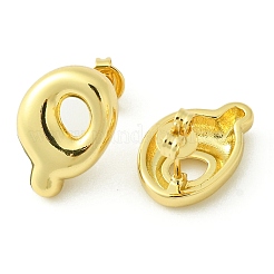Rack Plating Brass Earrings&nbsp;EJEW-S222-01G-Q