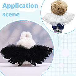 4Pcs 2 Colors Feather Wings Costume for Dolls Miniature Accessories&nbsp;DIY-ME0003-63