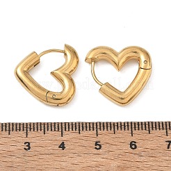 304 Stainless Steel Hoop Earrings&nbsp;SA-CBA46AF-26G-01