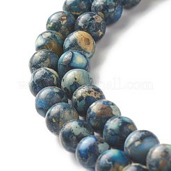 Natural Imperial Jasper Beads Strands&nbsp;G-I122-8mm-18