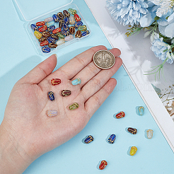 60Pcs Glass Beads&nbsp;GLAA-PA0001-71