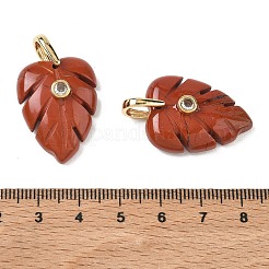 Natural Red Jasper Pendants&nbsp;GG-CBA105B-01G-G