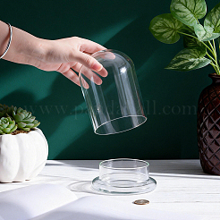 Arch Glass Dome Cover&nbsp;AJEW-WH0481-569B