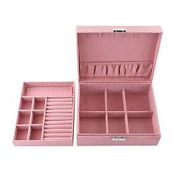 Velvet & Wood Jewelry Boxes&nbsp;VBOX-I001-02A