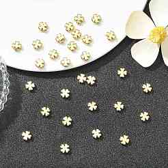 SHEGRACE Brass Clover Beads&nbsp;XGRPCU938-302G