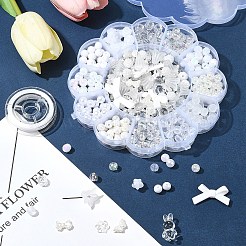 DIY Acrylic & ABS Plastic Beads Bracelets Jewelry Making Kits&nbsp;DIY-FS0007-27