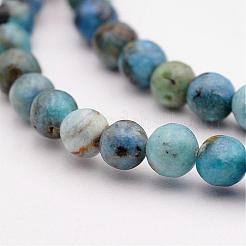 Natural Variscite Bead Strands&nbsp;G-P300-01-4mm