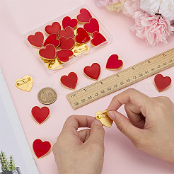 24Pcs Enamel Pins&nbsp;JEWB-FG0001-47
