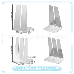 2Pcs 2 Styles Stainless Steel Replacement Blades&nbsp;FIND-GA0004-36