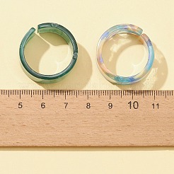 Resin Wide Band Cuff Ring&nbsp;RJEW-FS0001-07