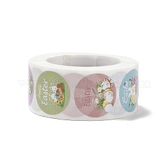 8 Patterns Easter Theme Self Adhesive Paper Sticker Rolls&nbsp;X1-DIY-C060-03D