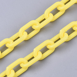 Opaque Acrylic Cable Chains&nbsp;X-SACR-N010-002K