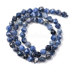 Natural Dumortierite Quartz Beads Strands&nbsp;G-F523-17-6mm