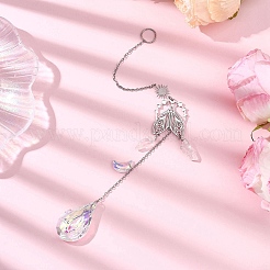 304 Stainless Steel Moth Hanging Suncatchers&nbsp;HJEW-JM04496