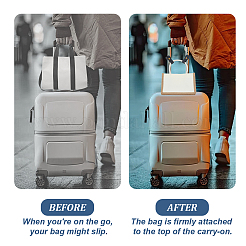 PU Leather Anti-lost Fixed Buckle for Luggage&nbsp;AJEW-WH0816-347AB