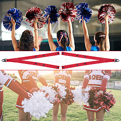 3Pcs Polyester & Plastic Cheer Pom Holder&nbsp;FIND-UN0010-42A