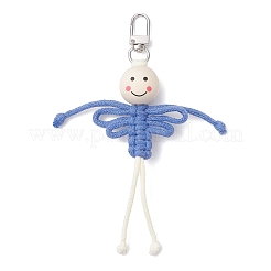 4Pcs Cotton String Threads Human Pendant Decorations&nbsp;HJEW-TA00400