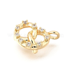 Brass Micro Pave Cubic Zirconia Pendants&nbsp;LS-KK-Q097-05B-G