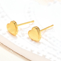 304 Stainless Steel Stud Earrings&nbsp;X-EJEW-P262-01G