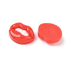 Funny Opaque Resin Cabochons&nbsp;CRES-D312-01A