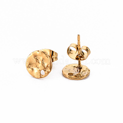304 Stainless Steel Stud Earring Findings&nbsp;X-STAS-T052-38A-G