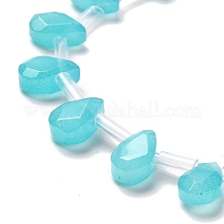 Dyed Natural Amazonite Beads Strands&nbsp;G-Q167-A11-02