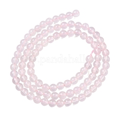 Natural Madagascar Rose Quartz Beads Strands&nbsp;G-A307-A01-02
