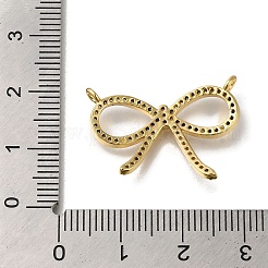 Rack Plating Brass Micro Pave Clear Cubic Zirconia Pendants&nbsp;KK-G500-10G