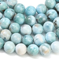 Natural Larimar Beads Strands&nbsp;GG-CBA007A-B01-10mm