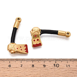 304 Stainless Steel Enamel Pendants&nbsp;STAS-N124-08G