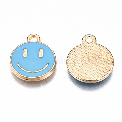 Alloy Enamel Charms&nbsp;X-ENAM-S121-165-RS