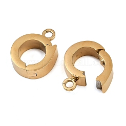 304 Stainless Steel Twister Clasps&nbsp;STAS-B095-04G-03