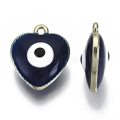 Alloy Enamel Pendants&nbsp;ENAM-N050-10B