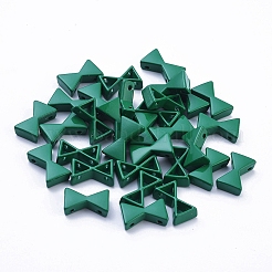 Spray Painted Alloy Multi-Strand Links&nbsp;PALLOY-G268-K-037
