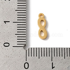 PVD Vacuum Plating 304 Stainless Steel Charms&nbsp;STAS-L081-019G