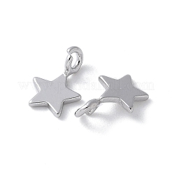 925 Sterling Silver Star Charms&nbsp;STER-M099-04P