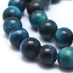 Natural Tiger Eye Bead Strands&nbsp;LS-G-I224-02-10mm