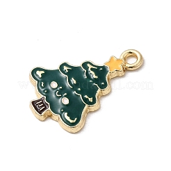 Christmas Alloy Enamel Pendants&nbsp;FIND-H055-17D-G01