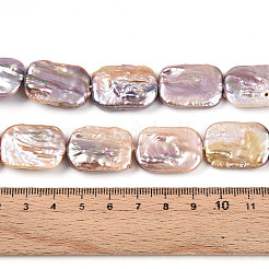 Baroque Natural Keshi Pearl Beads Strands&nbsp;PEAR-S020-D09-2A