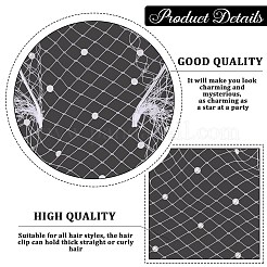 1Pc Mesh Veil Cloth Hair Bands&nbsp;OHAR-CP0001-32