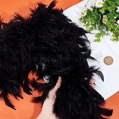 Turkey Feathers Fluff Boa for Dancing&nbsp;FIND-WH0126-125A
