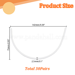 Plastic Underwires&nbsp;FIND-WH0148-748