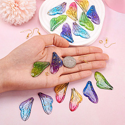 Butterfly Wing Earring Making Kit&nbsp;DIY-TA0005-11