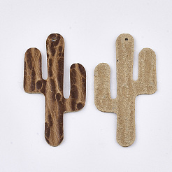 Eco-Friendly Cowhide Big Pendants&nbsp;LS-FIND-S301-16J
