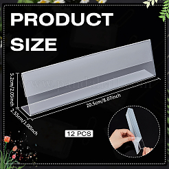 Rectangle Acrylic Price Tag Sign Label Holder&nbsp;KY-WH0046-232