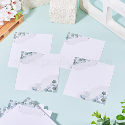 80Pcs Rectangle Paper Table Place Cards&nbsp;AJEW-TA0003-64A