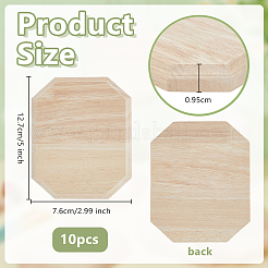 Unfinished Wood Board&nbsp;DIY-WH0591-308